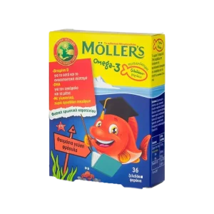 MOLLER'S OMEGA-3 XHELATINE PER FEMIJE {SHIJE LULESHTRYDHE}